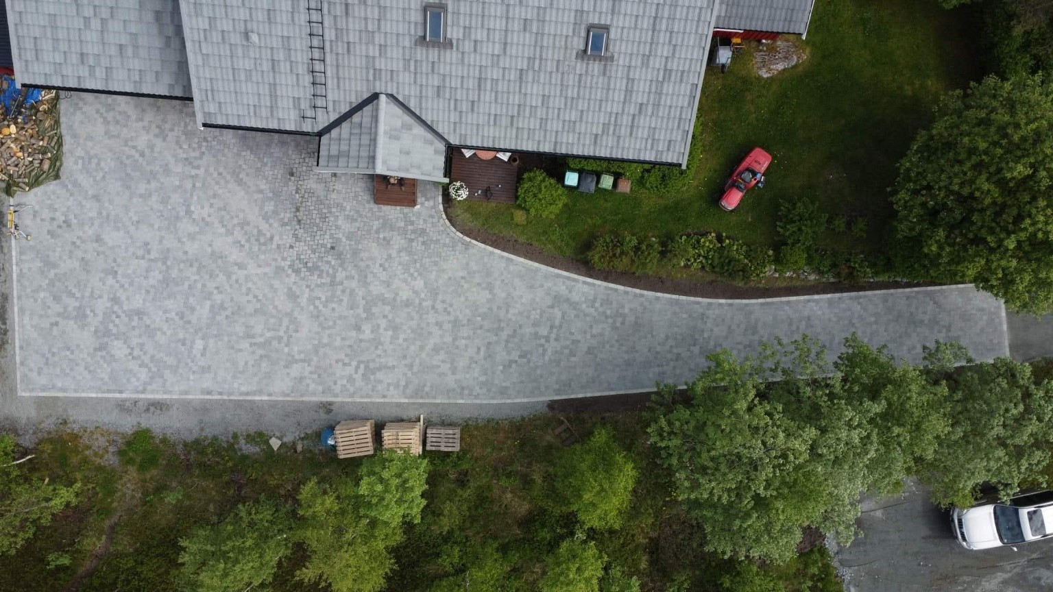 Steinarbeid utført av Alpeks, prosjekt 3